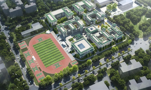 点击查看→这所中学即将竣工，今年9月正式投用！
