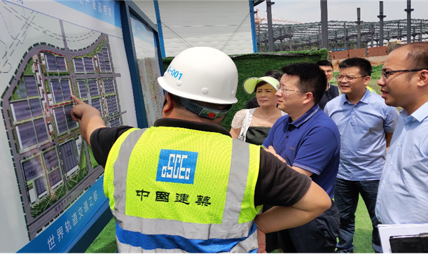 九游会j9网站首页集团董事长张启明到四川成都航空产业园项目调研